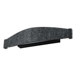 Ledvance Decor Flat Felt Luz De Pared Gris 13W 450lm - 830 Luz Cálida