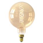 Calex XXL Mega Oro Globe LED E27 G200 Con Filamento 3W 250lm- 822 Luz Muy Cálida | Regulable