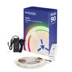 Noxion Tiras LED Naga 5 Metro Set completo - Smart Wifi - 24V - 90LEDs/m - 12W/m - RGBW - 930-965 Ajustable Blanco | 12mm - IP20 - Mejor Reproducción De Color - SMD2835+SMD5050