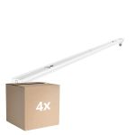 Multipack 4x Noxion Pantalla Click V2 LED T8 | Apta para 1x 150cm Tubo LED
