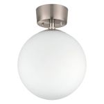 Eglo Luz de techo Rondo Acero Níquel Satinado | Apta para E27