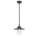 Nordlux Luxembourg Colgante De Luz Metal y Vidrio Oxidado | IP33 - Apta para E27